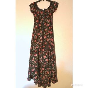 Beauty and The Beast Rose Corset Dress